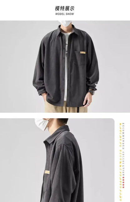 Camisa de pana