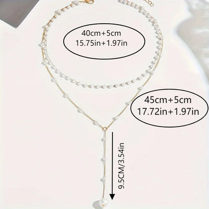 Colgante perlas