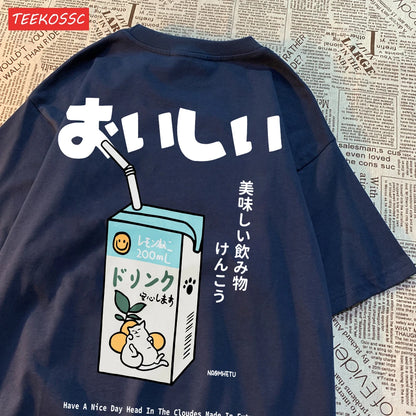 Camiseta estampado japo