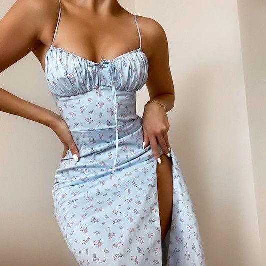 Vestido flores sexy