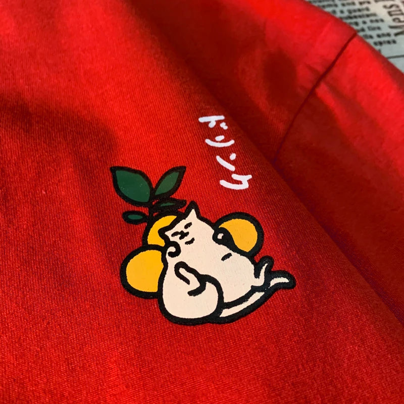 Camiseta estampado japo