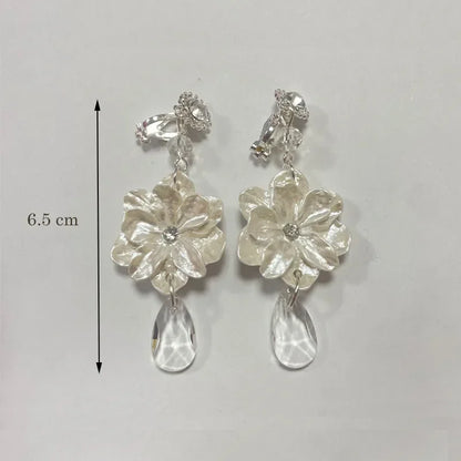 Pendientes Flor Concha