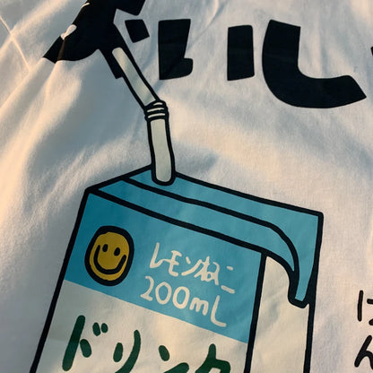 Camiseta estampado japo
