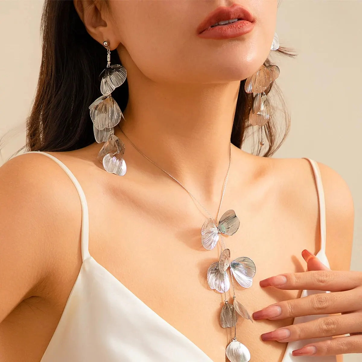 Conjunto hojas Ginkgo