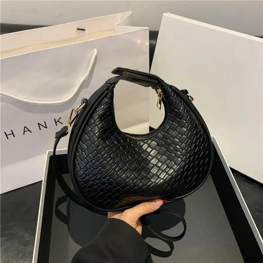 Bolso medialuna retro