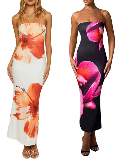 Vestido floral Hawaii