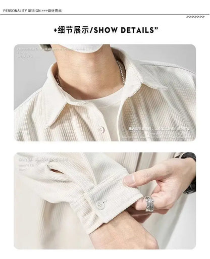 Camisa de pana