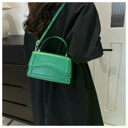 Bolso de mano efecto cuero