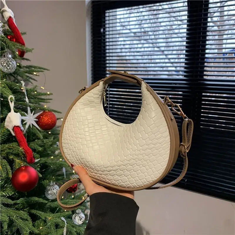 Bolso medialuna retro
